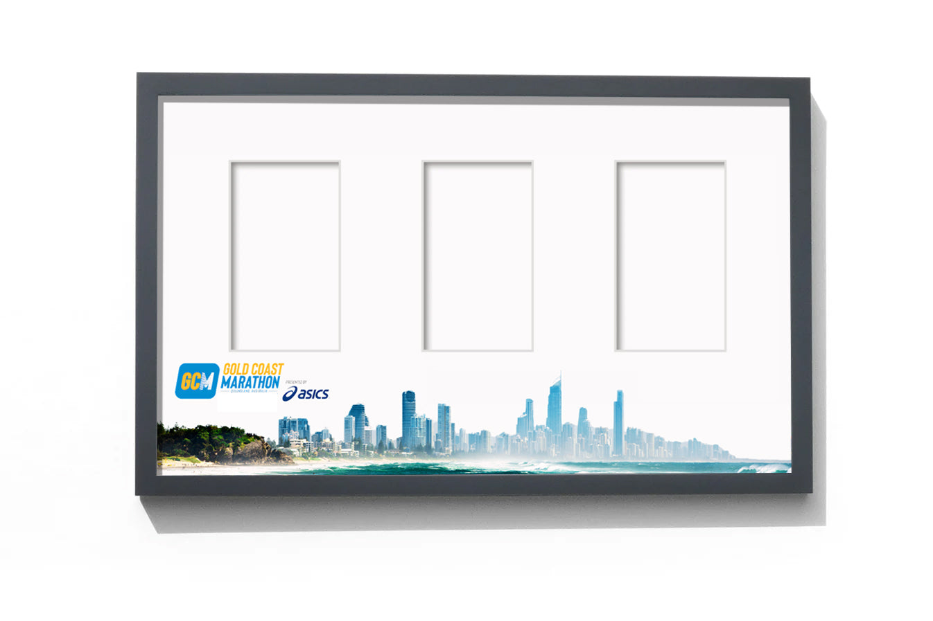 Official Gold Coast Double 63.3km Marathon Medal Display Frame