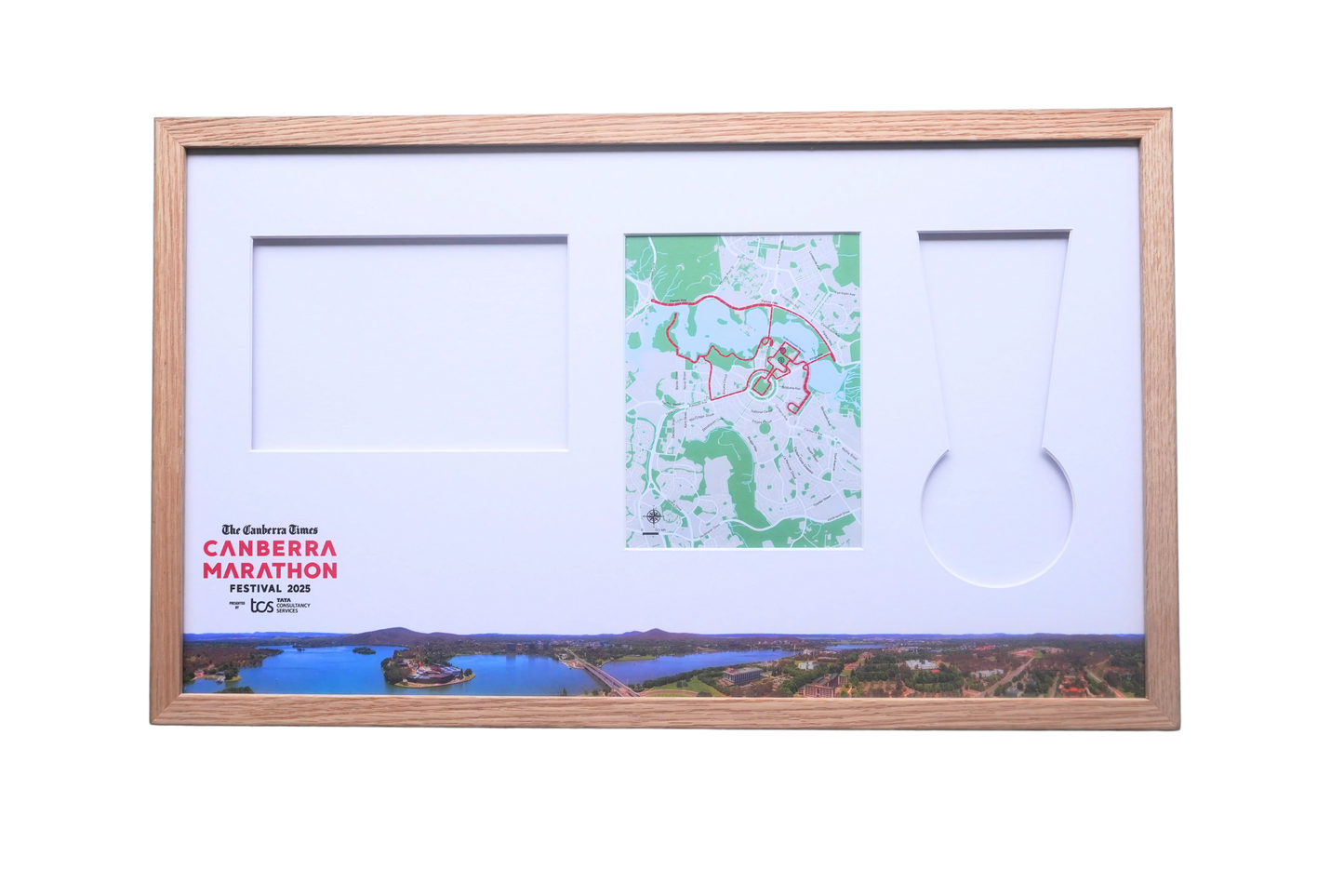 Official Canberra Marathon Medal Display Frame