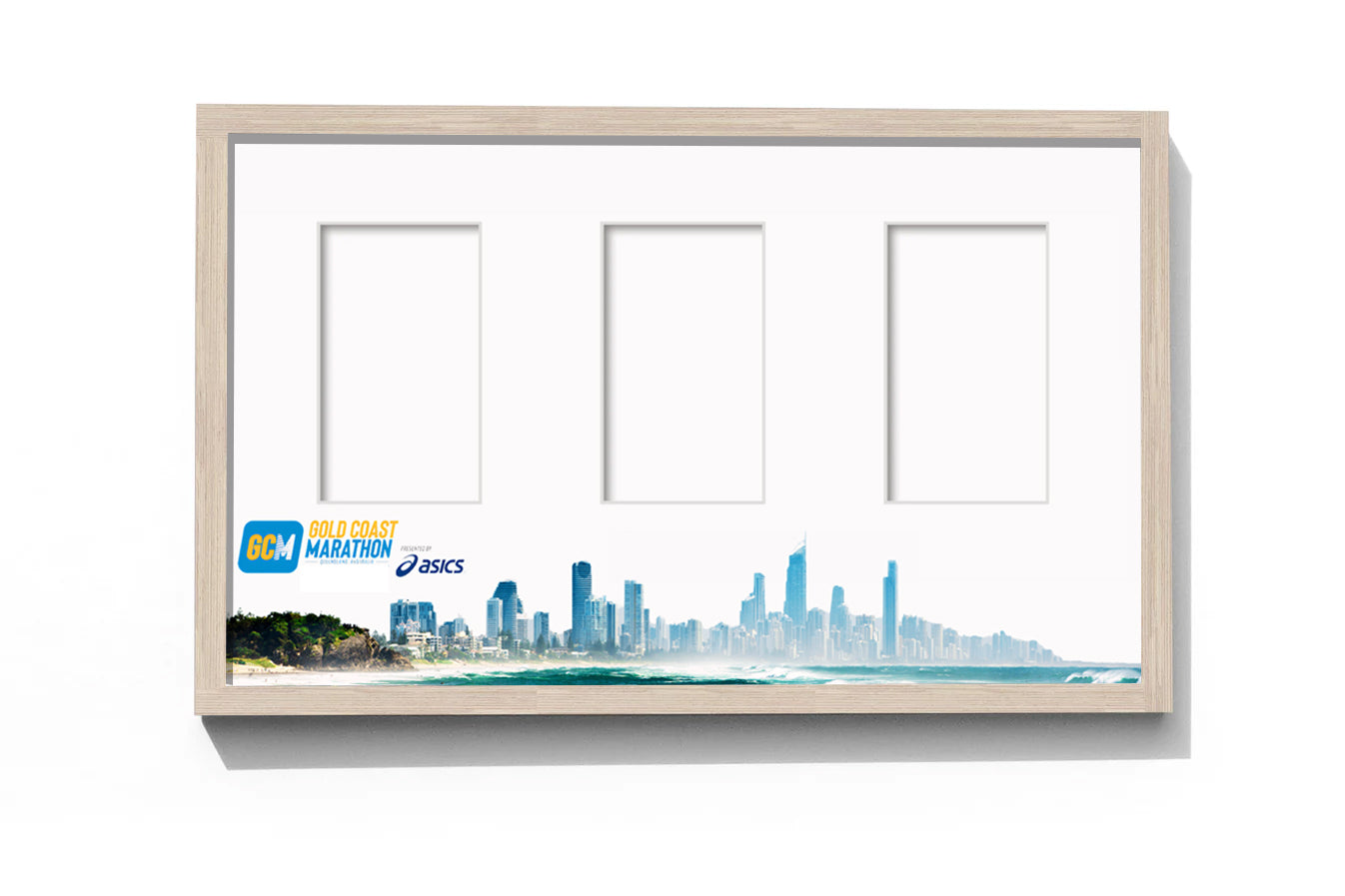 Official Gold Coast Double 63.3km Marathon Medal Display Frame