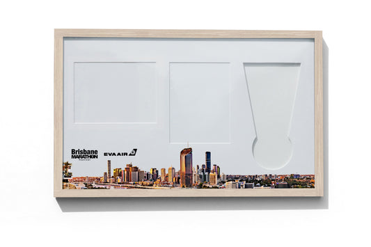 Brisbane Marathon Medal Display Frame
