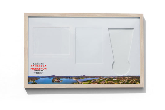 Official Canberra Marathon Medal Display Frame