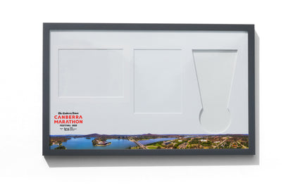 Official Canberra Marathon Medal Display Frame