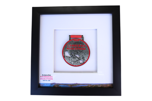Canberra Marathon Medal Display Frame