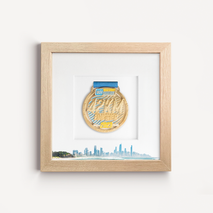 Gold Coast Marathon Medal Display Frame | Premium Medal Frames