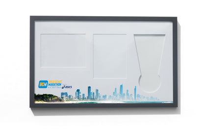 Official Gold Coast Marathon Medal Display Frame