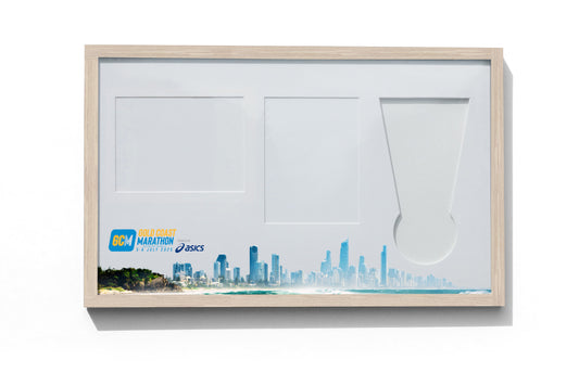 Official Gold Coast Marathon Medal Display Frame
