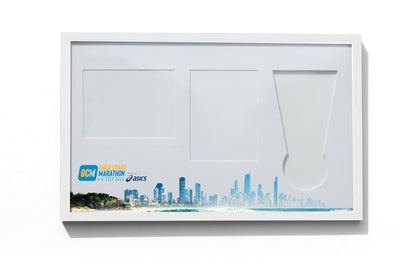 Official Gold Coast Marathon Medal Display Frame