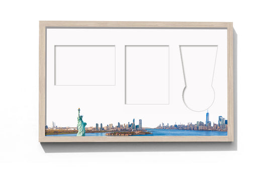 New York Marathon, Medal, Map & Bib Display Frame