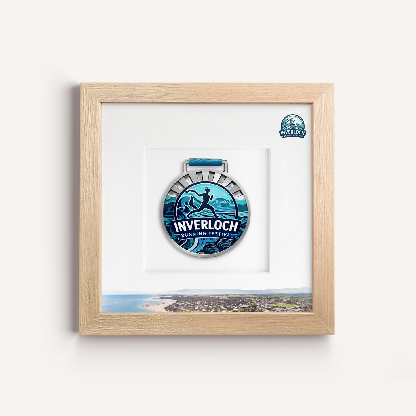 Official Inverloch Running Festival Medal Display Frame | Marathon Display Frames