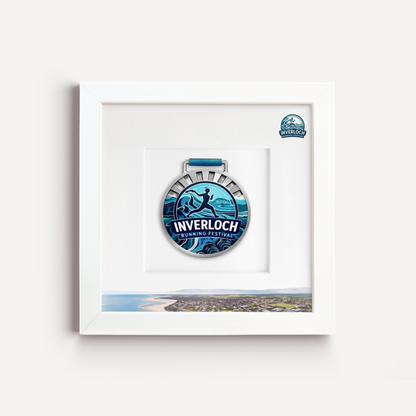 Official Inverloch Running Festival Medal Display Frame | Marathon Display Frames