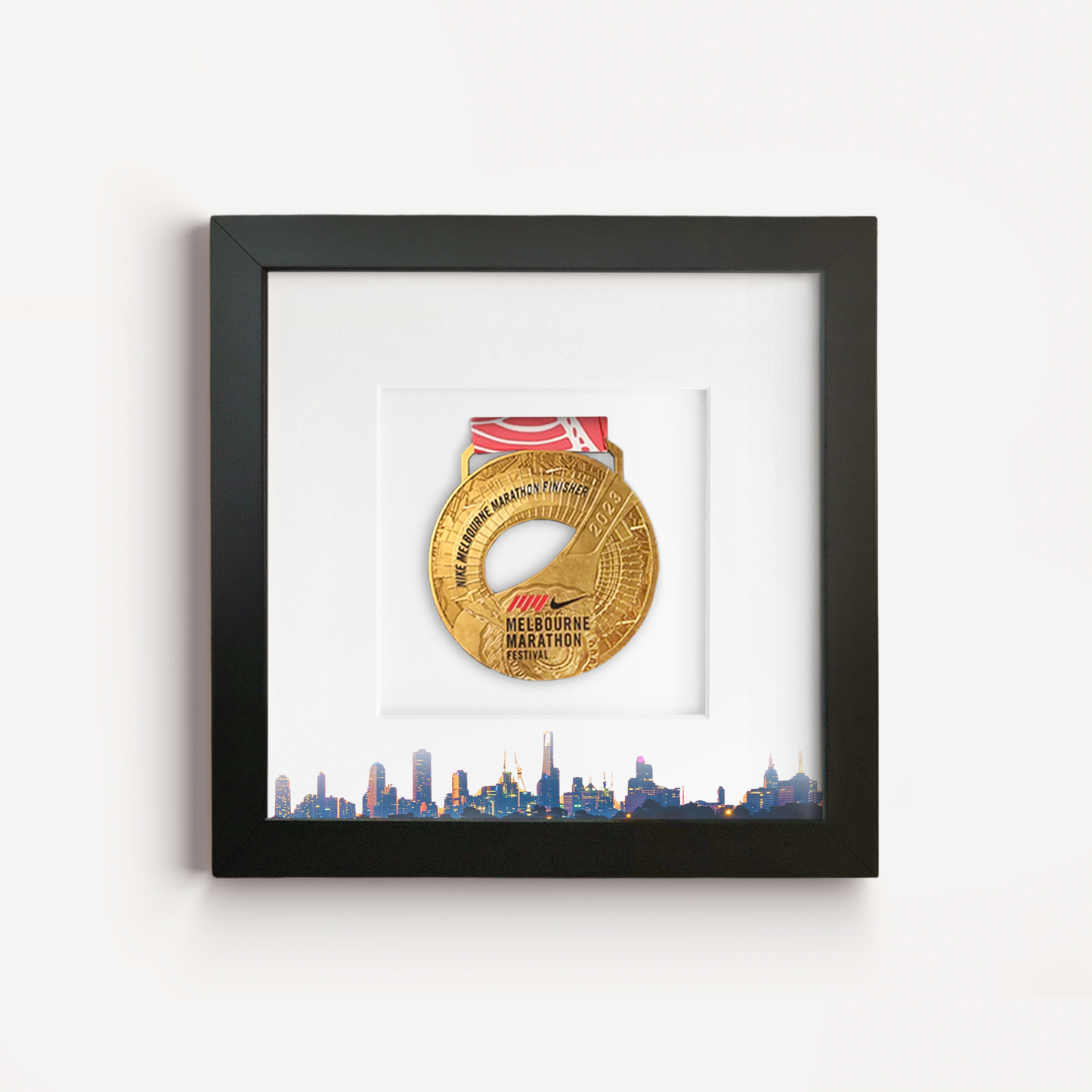 Melbourne Marathon Medal Display Frame | Premium Medal Frames