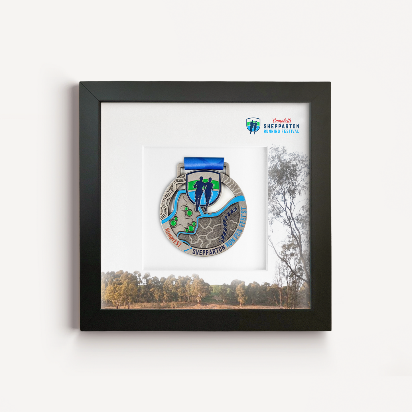Official Shepparton Running Festival Medal Display Frame | Marathon Display Frames