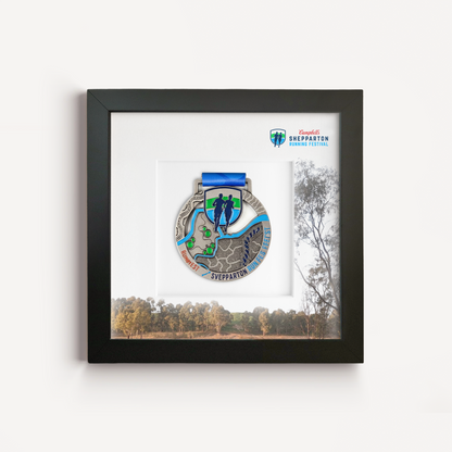 Official Shepparton Running Festival Medal Display Frame | Marathon Display Frames